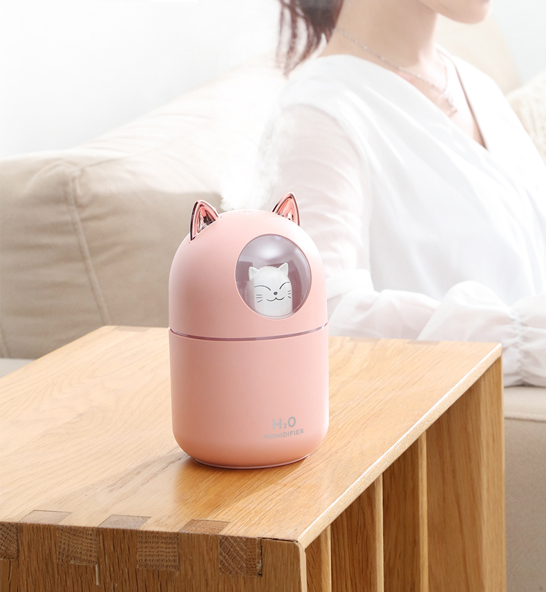 Humidificateur d'Air Rechargeable Double Brumisation - HALO